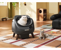 Catlink Open X samoczyszcząca kuweta dla kota szara - 1512433 - zdjęcie 2